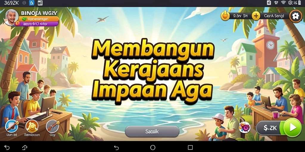 Screenshot 369ZK menampilkan situasi pengelolaan bisnis yang intens.