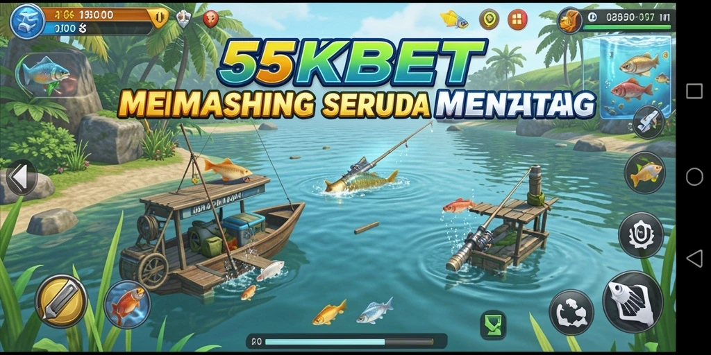 Menggambarkan gameplay seru dan menantang dalam 55KBET.