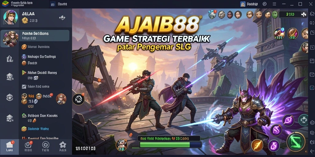 Tampilan gameplay menarik dari AJAIB88 yang penuh strategi.