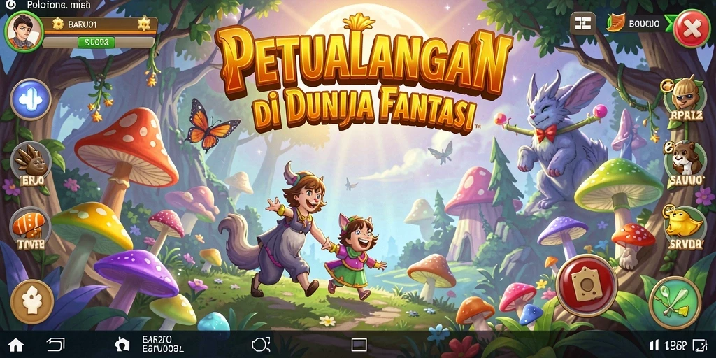 Tampilan menarik dari gameplay RPG BARU01 dengan aksi karakter yang mendebarkan.