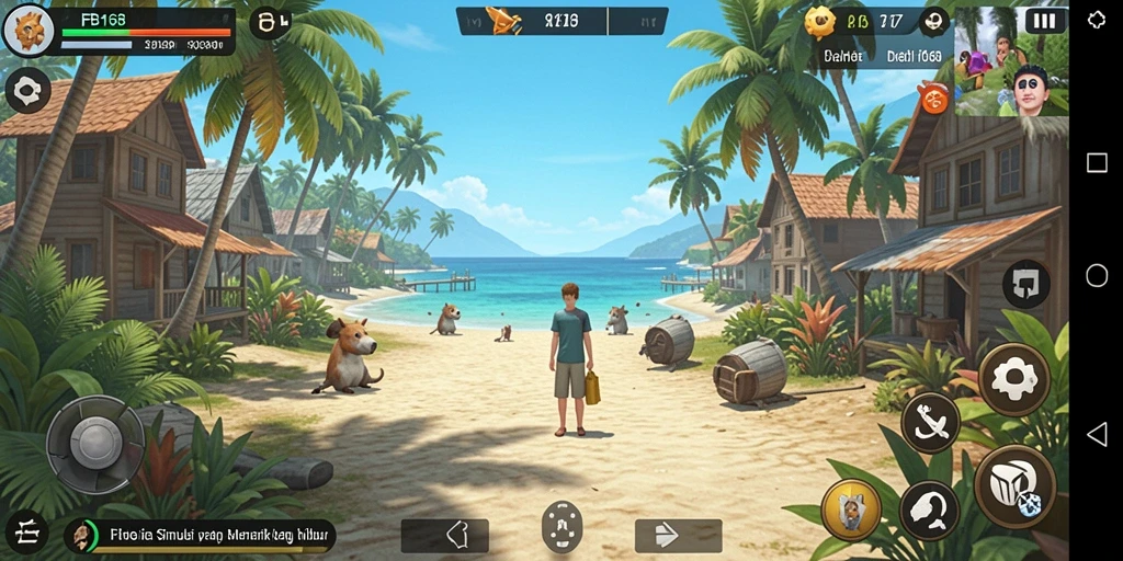 Tampilan gameplay FB168 yang menarik dan interaktif.