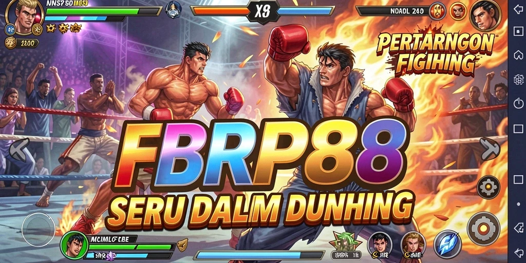 Screenshot dari gameplay FBRP88 yang menunjukkan pertarungan seru.