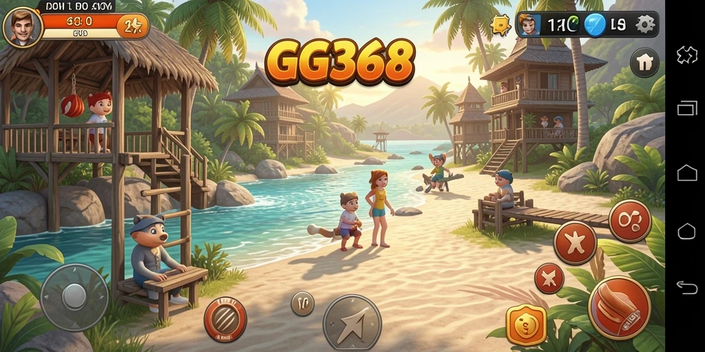 Screenshot gameplay GG368 menampilkan kesenangan bermain game Casual.