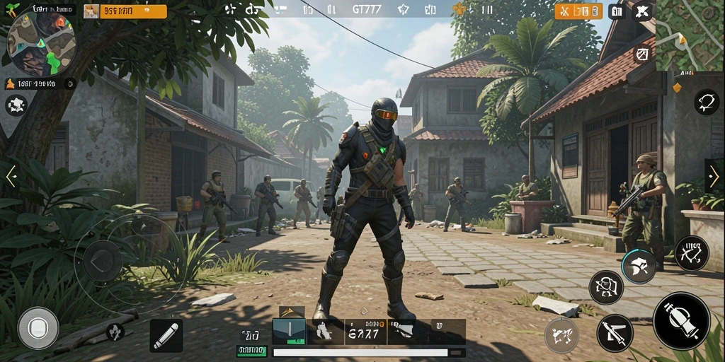 Tampilan gameplay GT777 yang menakjubkan dan interaktif.