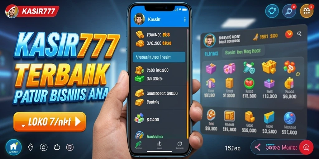 Tampilan antarmuka KASIR777 yang intuitif dan menarik.