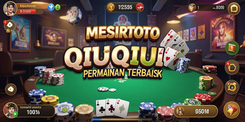 Tampilan gameplay QiuQiu di MESIRTOTO yang menarik dan interaktif.