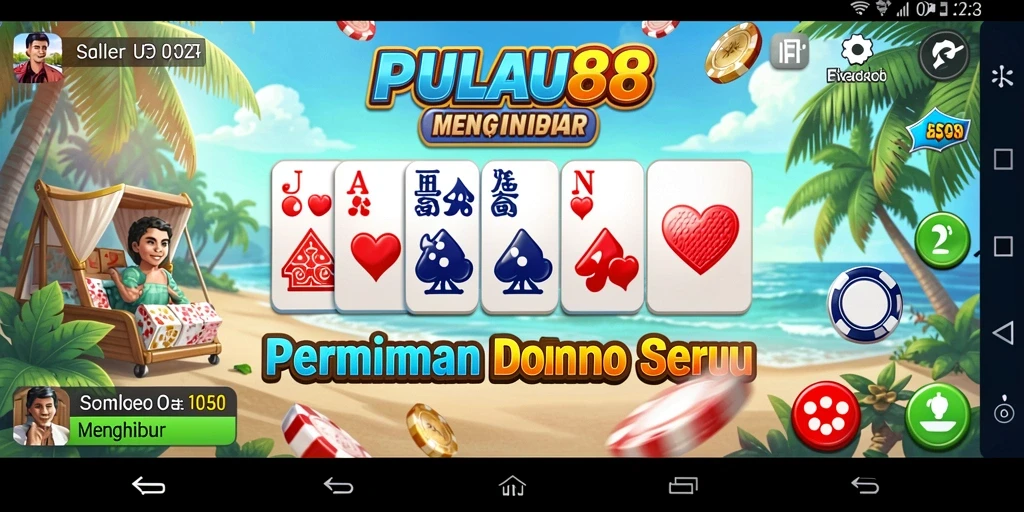 Screenshot tampilan gameplay PULAU88 yang mendebarkan.