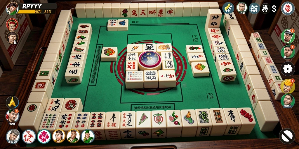 Gameplay menarik Mahjong dengan desain yang memukau.