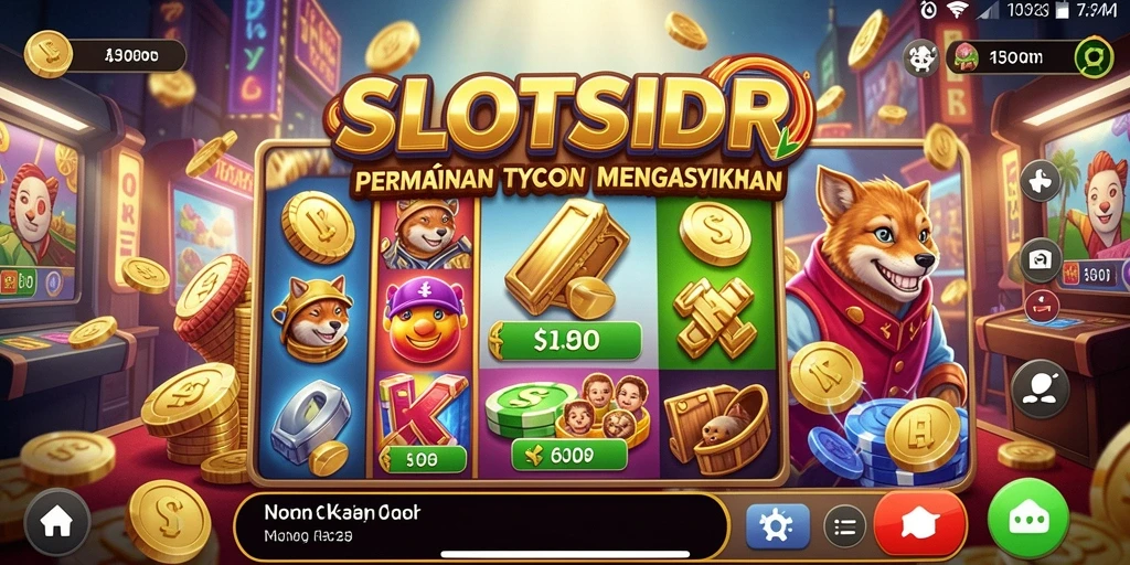Tampilan menarik dari gameplay SLOTSIDR yang menggugah selera.