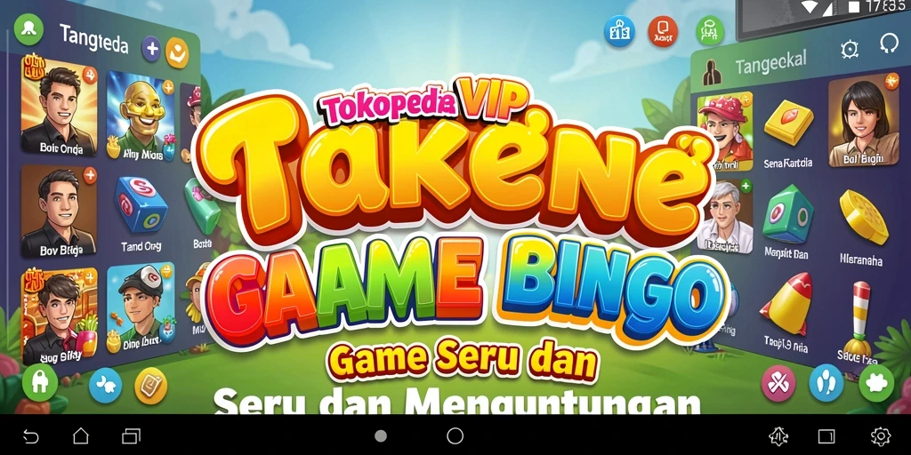 Tampilan gameplay seru dalam TOKOPEDIAVIP yang menarik dan interaktif.