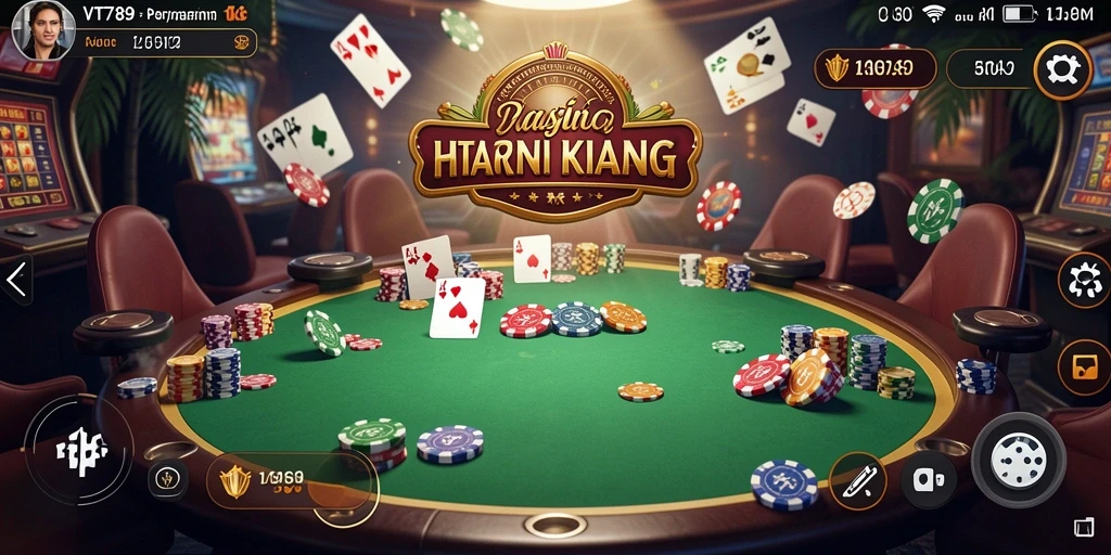 Tampilan gameplay seru dari VT789 dengan fitur Kasino menarik.