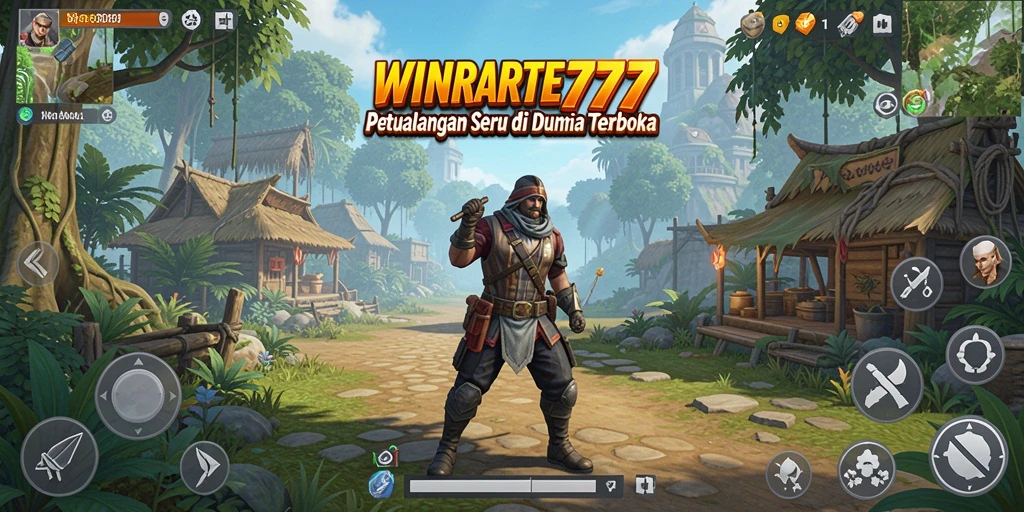 Tampilan permainan Open World yang menakjubkan di WINRATE777.