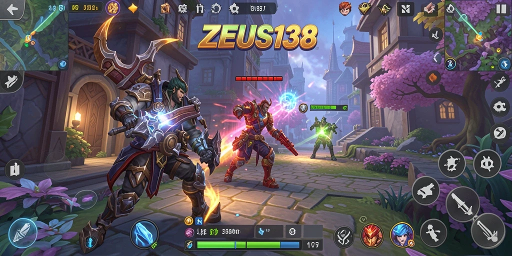Tangkapan layar utama dari gameplay ZEUS138 yang menampilkan simulasi yang mendetail.